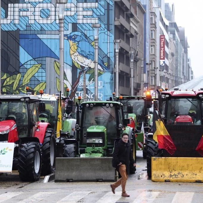 As the rumble of tractor protests grows, the EU offers more environmental concessions to farmers